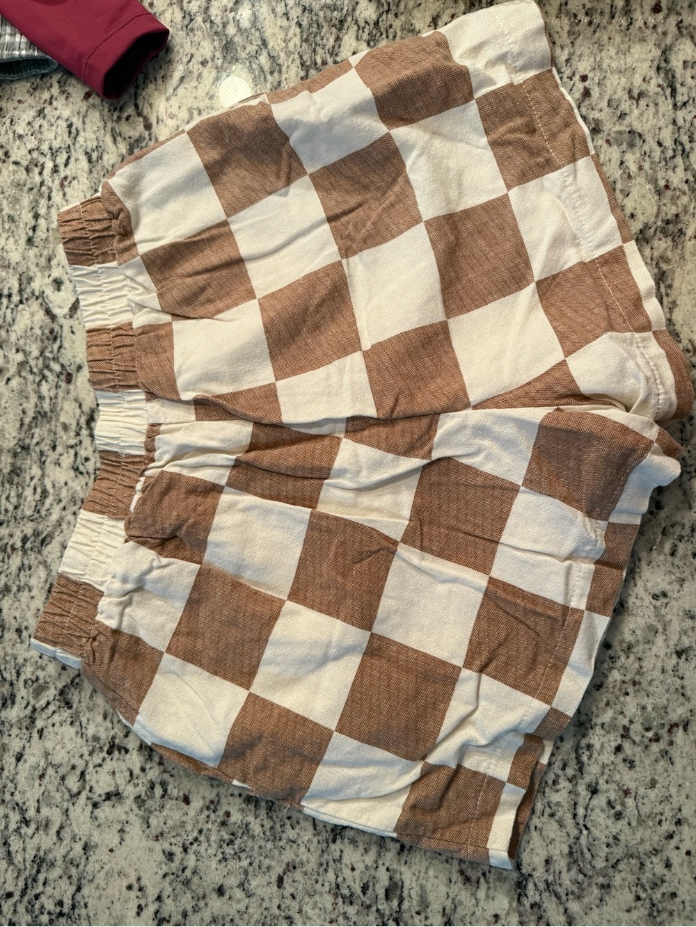 Workshop Republic Clothing Cream and Brown MATCHING SET - Picture 5 of 5